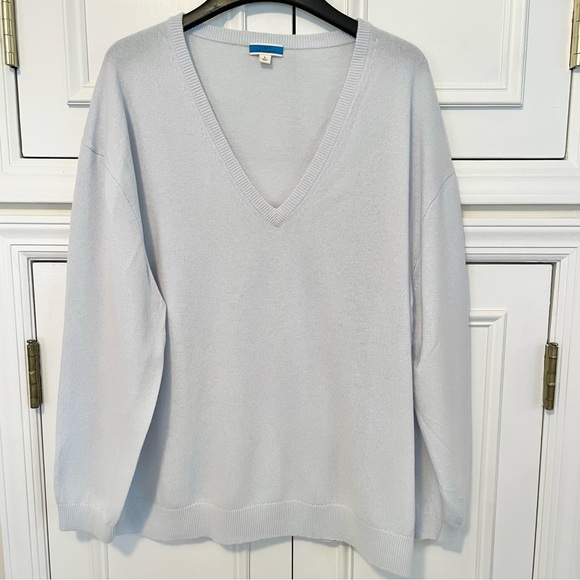 J. Crew Sweaters J Crew Light Blue Cashmere Sweater Poshmark